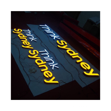 Outdoor acrylic face led channel letter store front lit channel letters LED Light